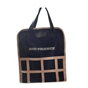Rare Vintage 1960s Air France Airline Flight Bag - Excellent Condition